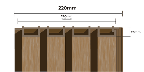 Cladding 板横截面